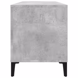 vidaXL Record Cabinet Record Player Stand Sideboard Multi Colours Engineered Wood - concrete grey - Additional view 5