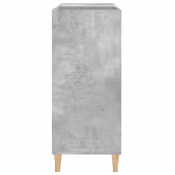 vidaXL Record Cabinet Record Player Stand Sideboard Engineered Wood - concrete grey - Additional view 5