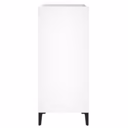 vidaXL Record Cabinet Sideboard Side Cabinet Engineered Wood - white - Additional view 5
