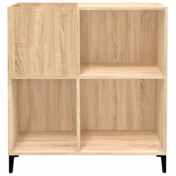 vidaXL Record Cabinet Sideboard Side Cabinet Engineered Wood - sonoma oak - Additional view 4