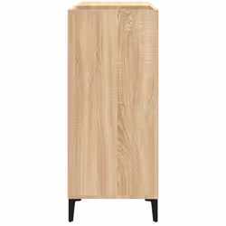 vidaXL Record Cabinet Sideboard Side Cabinet Engineered Wood - sonoma oak - Additional view 5