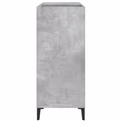 vidaXL Record Cabinet Sideboard Side Cabinet Engineered Wood - concrete grey - Additional view 5
