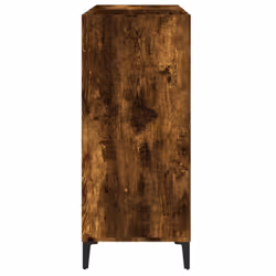vidaXL Record Cabinet Sideboard Side Cabinet Engineered Wood - smoked oak - Additional view 5