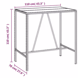 VidaXL 3187677 outdoor furniture set - Additional view 7
