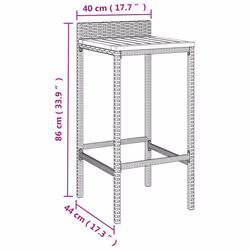 VidaXL 3187684 outdoor furniture set - Additional view 8