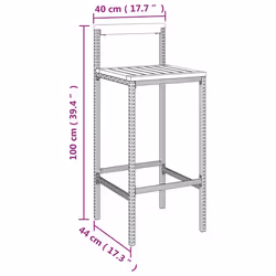VidaXL 3187693 outdoor furniture set - Additional view 8
