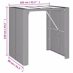 VidaXL 3187701 outdoor furniture set - Additional view 7