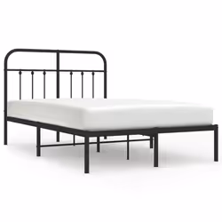 VidaXL 352576, Black, 125 cm, 2.07 m, 100 cm, 1200 x 2000 mm, 26 cm