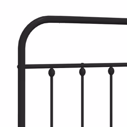 VidaXL 352604 headboard/footboard Black - Additional view 5
