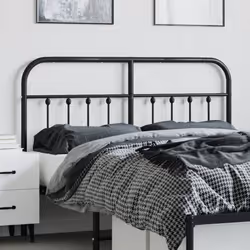 VidaXL 352612 headboard/footboard Black