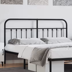 VidaXL 352614 headboard/footboard Black