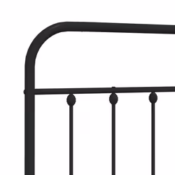 VidaXL 352614 headboard/footboard Black - Additional view 6