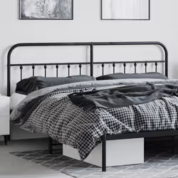 VidaXL 352615 headboard/footboard Black - Additional view 3