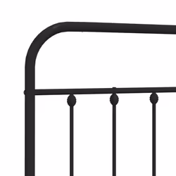 VidaXL 352615 headboard/footboard Black - Additional view 6