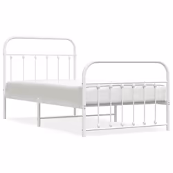 VidaXL 352639, White, 105 cm, 196 cm, 100 cm, 1000 x 1900 mm, 26 cm