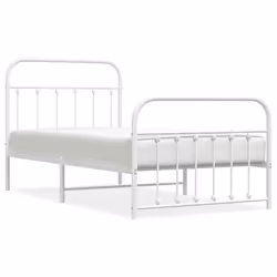 VidaXL 352649, White, 1870 mm, 2.07 m, 1000 mm, 1800 x 2000 mm, 26 cm