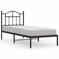 VidaXL 353431, Black, 95 cm, 196 cm, 97 cm, 900 x 1900 mm, 27 cm