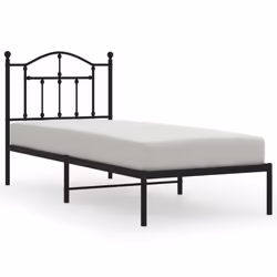 VidaXL 353432, Black, 95 cm, 2.07 m, 97 cm, 900 x 2000 mm, 27 cm