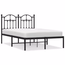 VidaXL 353437, Black, 125 cm, 2.07 m, 97 cm, 1200 x 2000 mm, 27 cm
