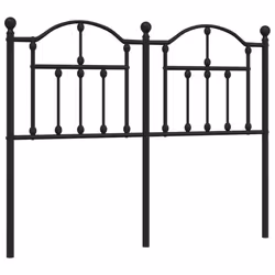 VidaXL 353470, Black, Steel, 120 cm, 1250 mm, 97 cm, 30 mm