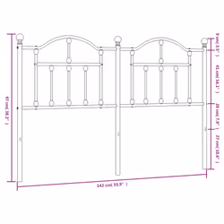 VidaXL 353471 headboard/footboard Black - Additional view 6