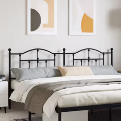 VidaXL 353476 headboard/footboard Black