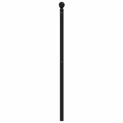 VidaXL 353476 headboard/footboard Black - Additional view 4