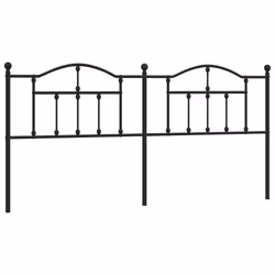 VidaXL 353477, Black, Steel, 2 m, 2060 mm, 97 cm, 30 mm