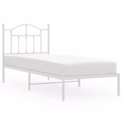VidaXL 353479, White, 850 mm, 2.07 m, 970 mm, 800 x 2000 mm, 27 cm