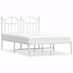 VidaXL 353486, White, 125 cm, 2.07 m, 97 cm, 1200 x 2000 mm, 27 cm