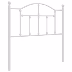 VidaXL 353516, White, Steel, 90 cm, 950 mm, 97 cm, 30 mm