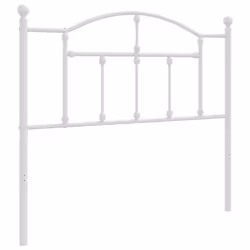 VidaXL 353517, White, Steel, 100 cm, 1050 mm, 97 cm, 30 mm