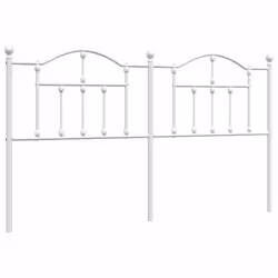 VidaXL 353525, White, Steel, 193 cm, 1980 mm, 97 cm, 30 mm