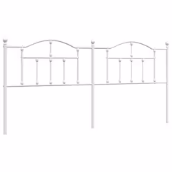 VidaXL 353526, White, Steel, 2 m, 2060 mm, 97 cm, 30 mm