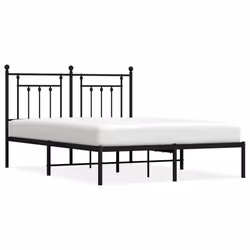 VidaXL 353538, Black, 146 cm, 2.07 m, 97 cm, 1400 x 2000 mm, 26 cm