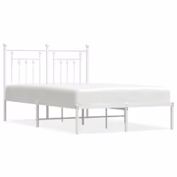 VidaXL 353584, White, 125 cm, 2.07 m, 97 cm, 1200 x 2000 mm, 26 cm
