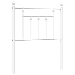 vidaXL Metal Headboard Bed Header Bed Headboard Black Headboard Black 80 cm - white, 75 cm