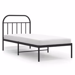 VidaXL 353627, Black, 95 cm, 196 cm, 100 cm, 900 x 1900 mm, 26 cm