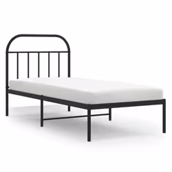 VidaXL 353628, Black, 95 cm, 2.07 m, 100 cm, 900 x 2000 mm, 26 cm