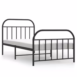 VidaXL 353648, Black, 1050 mm, 2.07 m, 1000 mm, 1000 x 2000 mm, 26 cm