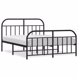 VidaXL 353657, Black, 187 cm, 2.07 m, 100 cm, 1800 x 2000 mm, 26 cm