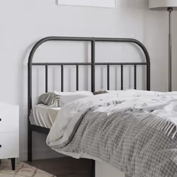 VidaXL 353666 headboard/footboard Black