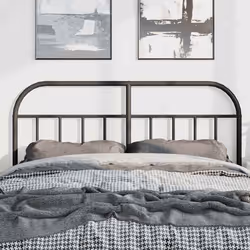 VidaXL 353669 headboard/footboard Black