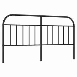 VidaXL 353671, Black, Steel, 180 cm, 1870 mm, 100 cm, 30 mm