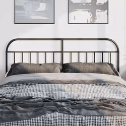 VidaXL 353671 headboard/footboard Black