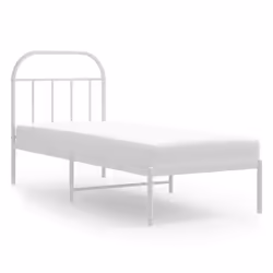 VidaXL 353675, White, 850 mm, 2.07 m, 1000 mm, 800 x 2000 mm, 26 cm