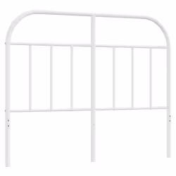 VidaXL 353715, White, Steel, 120 cm, 1250 mm, 100 cm, 30 mm