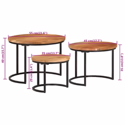 VidaXL 353900 coffee/side/end table - Additional view 7