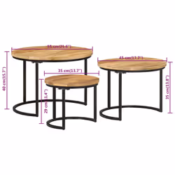 VidaXL 353901 coffee/side/end table - Additional view 7