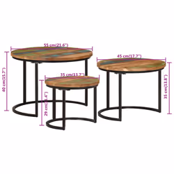 VidaXL 353902 coffee/side/end table - Additional view 7